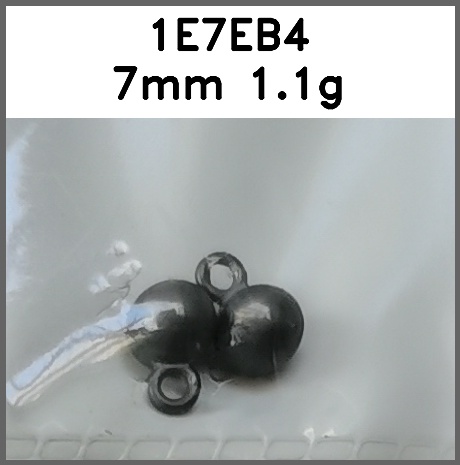 蘑菇扣_圆珠_有柄_倒边_单孔图片