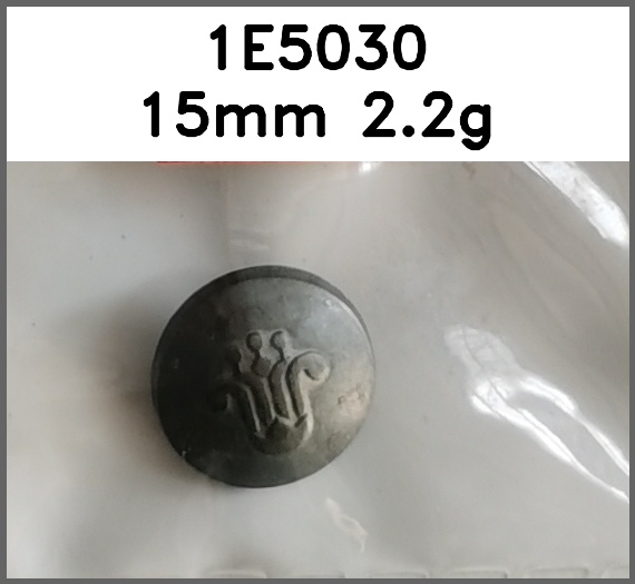 蘑菇扣_微凸面_刻花图片