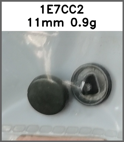 蘑菇扣_O脚_凸面_平面图片