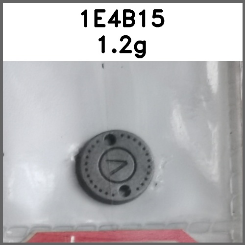 标牌_刻花_两孔_圆形图片