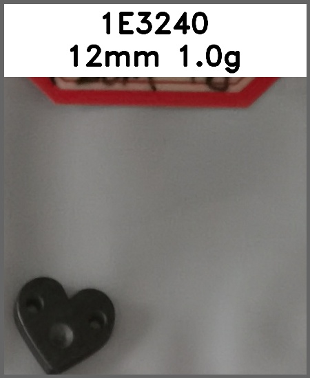 标牌_心形_粘钻_两孔图片