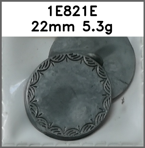 蘑菇扣_O脚_平面_刻花图片