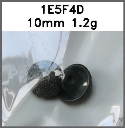 蘑菇扣_凸面_刻花图片