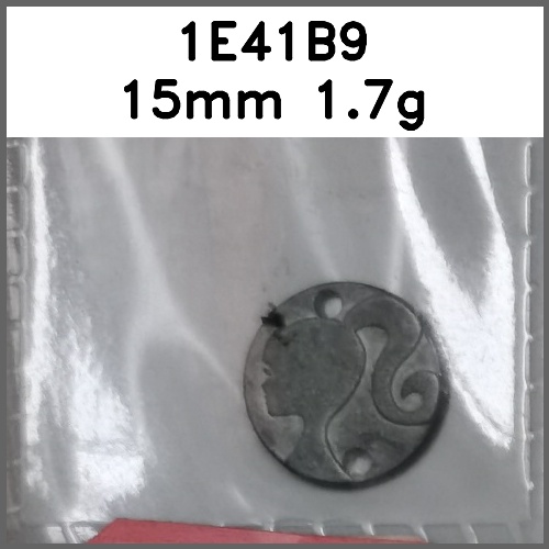 标牌_人头_两孔_圆形图片