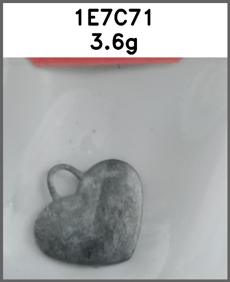 挂件_心形_光面图片