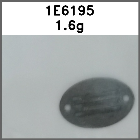 标牌_椭圆_平面_光面_两孔_圆形_刻字图片