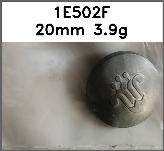 蘑菇扣_微凸面_刻花图片