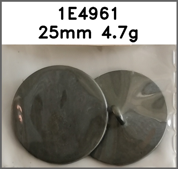 蘑菇扣_O脚_微凸面_平面图片