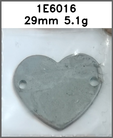 标牌_心形_两孔图片