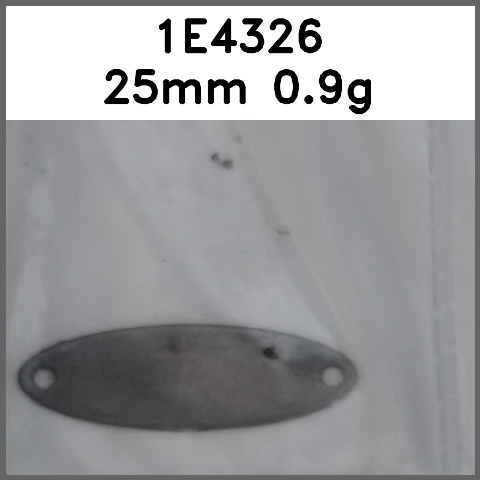 标牌_椭圆_盾牌_光面_两孔图片