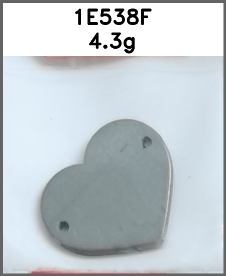 标牌_心形_两孔图片