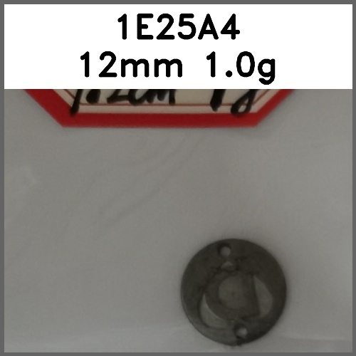 标牌_D字_刻花_两孔_圆形图片