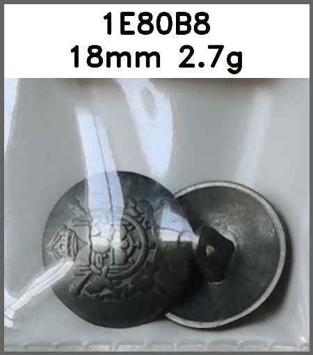 蘑菇扣_凸面_刻花图片