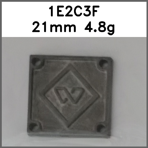 标牌_刻花_手缝_方形_四孔图片